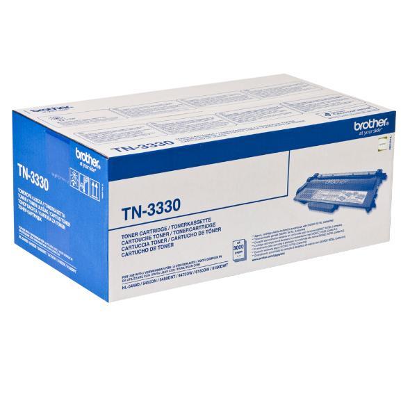 Brother TN3330 - Nero - originale - cartuccia toner - per Brother DCP-8110, 8150, 8155, 8250, HL-5440, 5450, 5470, 6180, MFC-8510, 8520, 8710, 8950