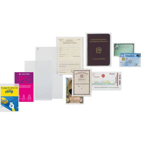 Favorit UPOCKET SUPERIOR - Tasca protettiva - per A4 - trasparente (pacchetto di 25)