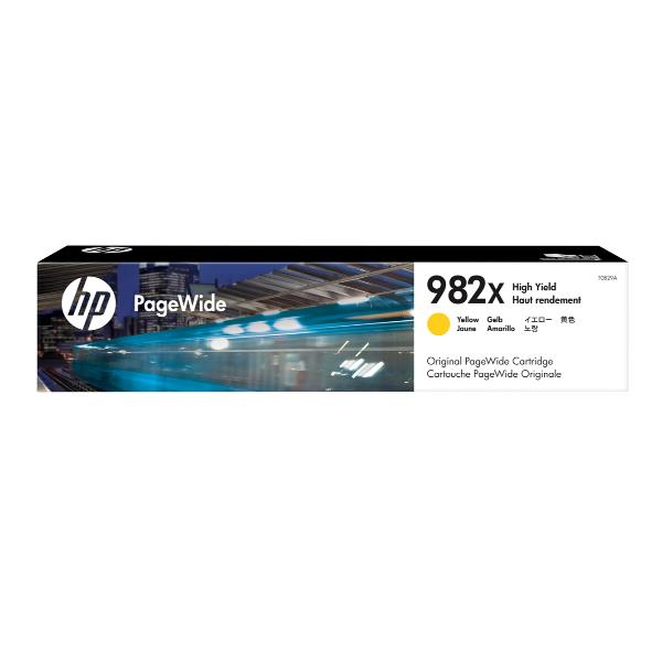HP 982X - 114 ml - Alta resa - giallo - originale - PageWide - cartuccia d'inchiostro - per PageWide Enterprise Color 765, MFP 780; PageWide Enterprise Color Flow MFP 785