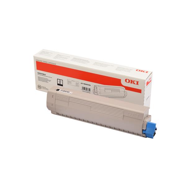 OKI - Alta capienza - nero - originale - cartuccia toner - per C833dn, 833n, 843dn