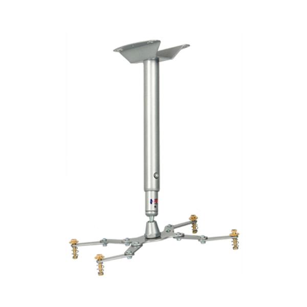 ITB Solution - Kit montaggio (montaggio a soffitto, staffa interfaccia, palo telescopico) - per proiettore - argento - installabile a soffitto