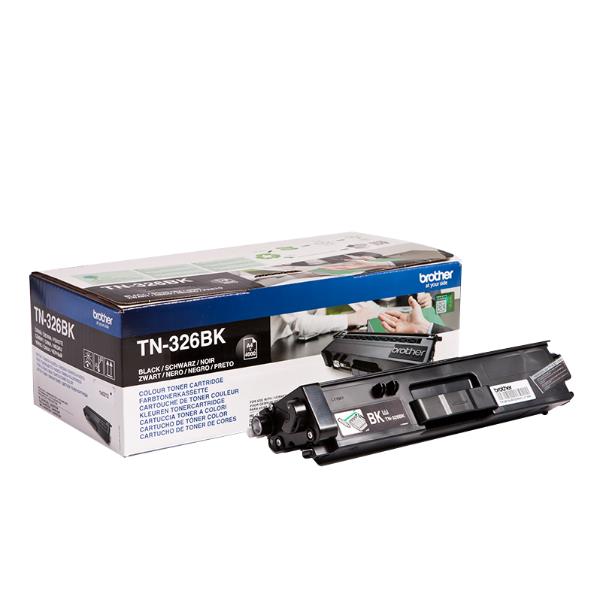 Brother TN326BK - Nero - originale - cartuccia toner - per Brother DCP-L8400, DCP-L8450, HL-L8250, HL-L8350, MFC-L8650, MFC-L8850