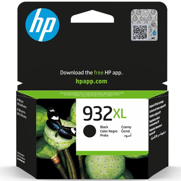 HP 932XL - Alta resa - nero - originale - cartuccia d'inchiostro - per Officejet 6100, 6600 H711a, 6700, 7110, 7510, 7610, 7612