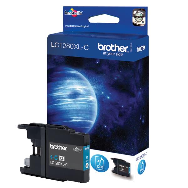 Brother - Cartuccia - Ciano - LC1280XLC- 1200 pag