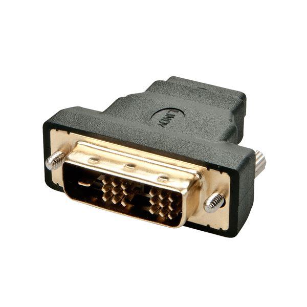 Lindy - Adattatore video - HDMI femmina a DVI-D maschio