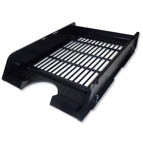 ARDA 15510 - Vassoio per lettere - per A4, 240 x 320 mm - nero opaco