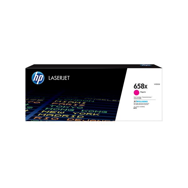 HP 658X - Alta capienza - magenta - originale - LaserJet - cartuccia toner (W2003X) - per Color LaserJet Enterprise M751dn, M751n