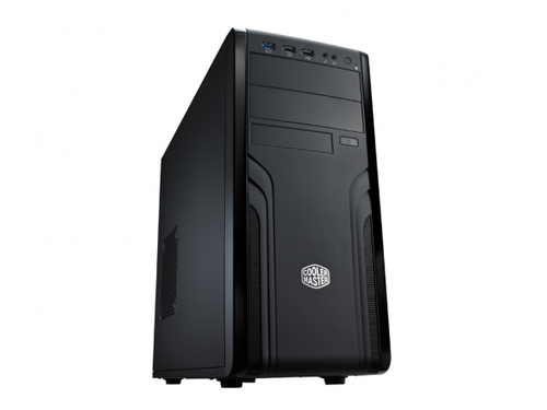 Cooler Master CM Force 500 - Tower - ATX - senza alimentazione (ATX / PS/2) - nero - USB/Audio