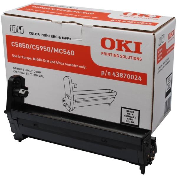 OKI - Nero - originale - kit tamburo - per OKI MC560dn, MC560n; C5850dn, 5850n, 5950cdtn, 5950dn, 5950dtn, 5950n