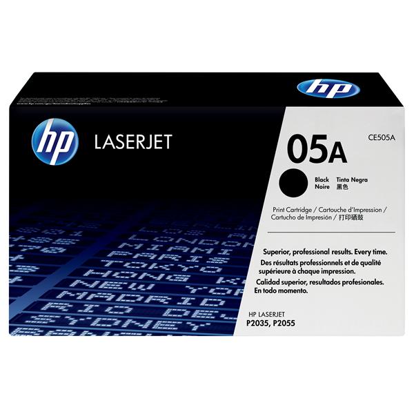 HP 05A - Nero - originale - LaserJet - cartuccia toner (CE505A) - per LaserJet P2033, P2035, P2036, P2037, P2054, P2055, P2056, P2057