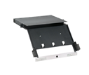 Panduit Opticom QuickNet Rack Mount Fiber Cassette Enclosure - Alloggiamento pannello di cablaggio - nero - 1U - 19"