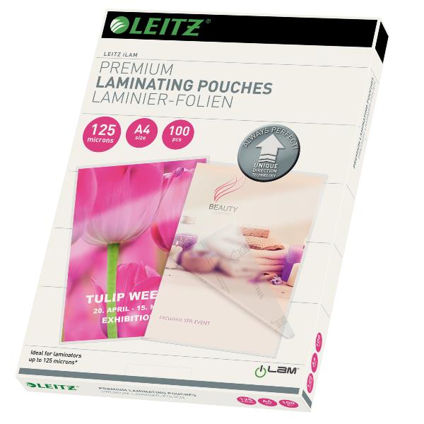 Leitz - Brillante, cristallino - A4 (210 x 297 mm) rivestimento di plastificazione