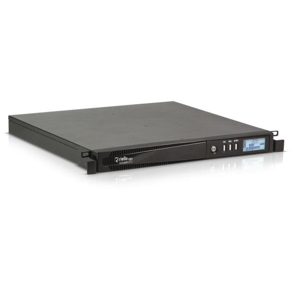 Riello UPS Vision Rack VSR 800 - UPS (montabile in rack) - 230 V c.a. V - 640 Watt - 800 VA - RS-232, USB - connettori di uscita 4 - 1U - 19" - grigio scuro