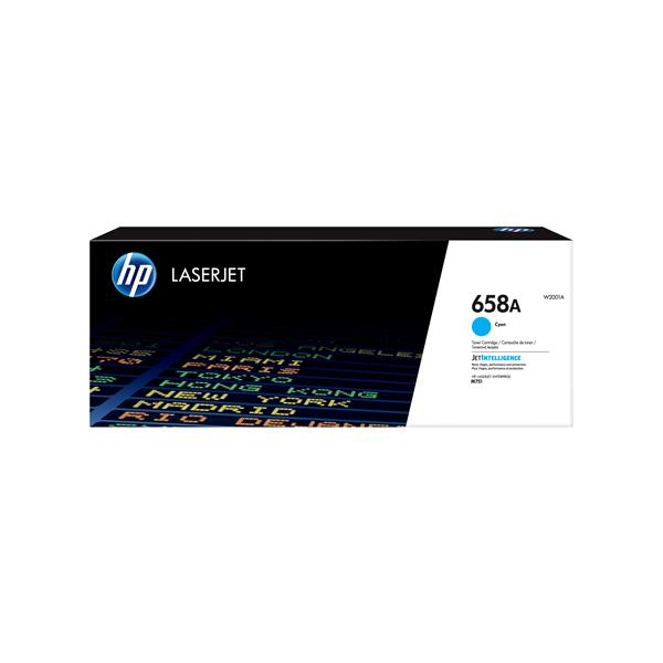 HP 658A - Ciano - originale - LaserJet - cartuccia toner (W2001A) - per Color LaserJet Enterprise M751dn, M751n