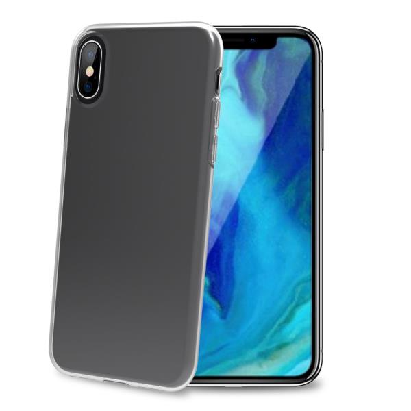 Celly Gelskin GELSKIN999 - Cover per cellulare - TPU (poliuretano termoplastico) - per Apple iPhone XS Max