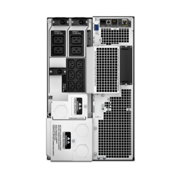 APC Smart-UPS SRT 8000VA - UPS (installabile in rack / esterno) - 230 V c.a. V - 8000 Watt - 8000 VA - Ethernet 10/100, USB - connettori di uscita 14 - 6U - nero