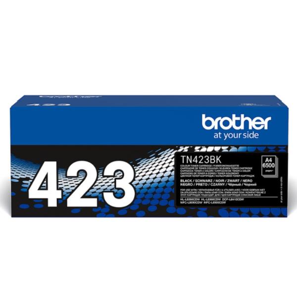 Brother TN423BK - Jumbo Yield - nero - originale - cartuccia toner - per Brother DCP-L8410, HL-L8260, HL-L8360, MFC-L8690, MFC-L8900