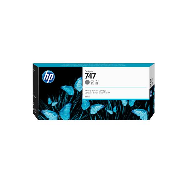 HP 747 - 300 ml - grigio - originale - DesignJet - cartuccia d'inchiostro - per DesignJet Z9+ PostScript, Z9+dr, Z9+dr PostScript