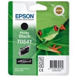 Epson T0541 - 13 ml - nero per foto - originale - blister con radiofrequenza / allarme acustico - cartuccia d'inchiostro - per Stylus Photo R1800, R800