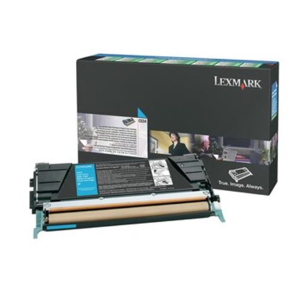 Lexmark - Ciano - originale - cartuccia toner Lexmark Corporate - per Lexmark C746dn, C746dtn, C746n, C748de, C748dte, C748e