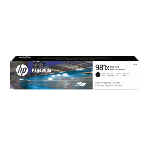 HP 981X - 194 ml - Alta resa - nero - originale - PageWide - cartuccia d'inchiostro - per PageWide Enterprise Color MFP 586; PageWide Managed Color E55650