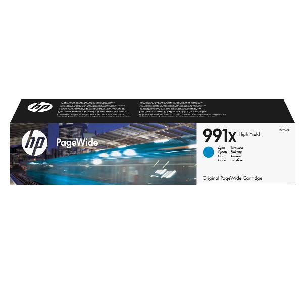 HP 991X - 193 ml - Alta resa - ciano - originale - PageWide - cartuccia d'inchiostro - per PageWide Color 755, MFP 77X; PageWide Managed P77740, P77750; PageWide Pro 750, 77X