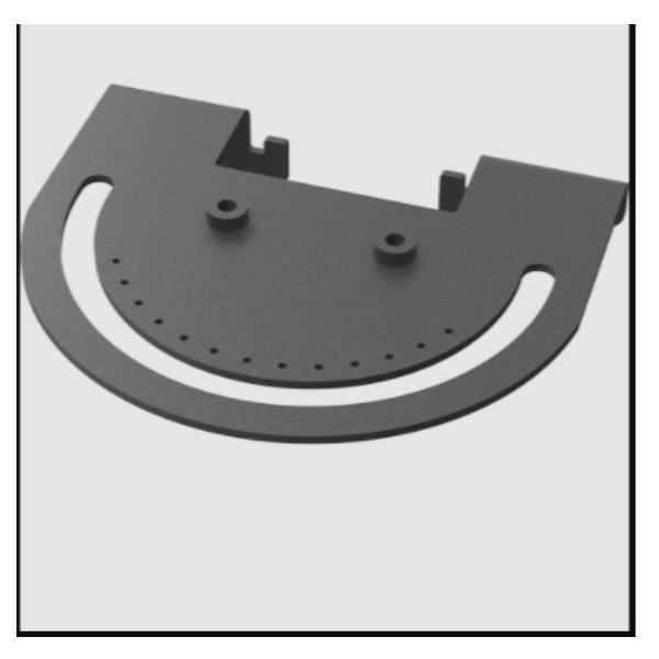 AXIS T90 Single Bracket - Staffa di montaggio fotocamera - per AXIS T90, T90D20, T90D25, T90D30, T90D35