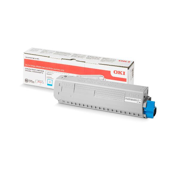 OKI - Ciano - originale - cartuccia toner - per C834dnw, 834nw