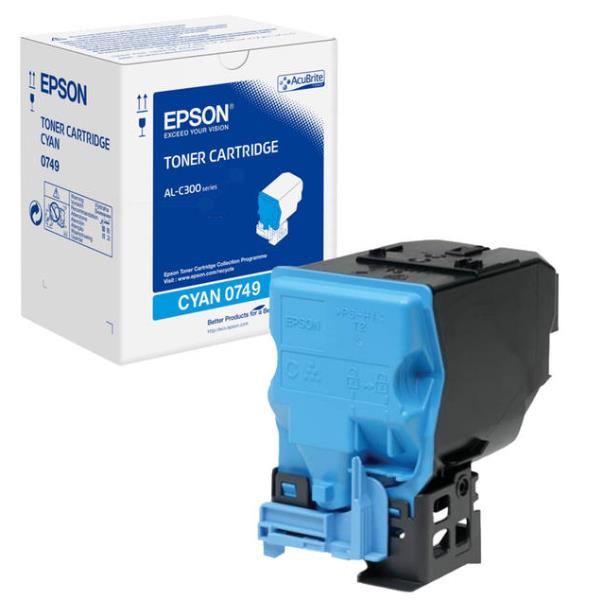 Epson - Ciano - originale - cartuccia toner - per Epson AL-C300; AcuLaser C3000; WorkForce AL-C300