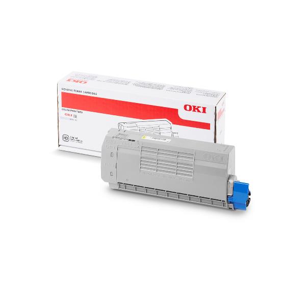 OKI - Giallo - originale - cartuccia toner - per C712n