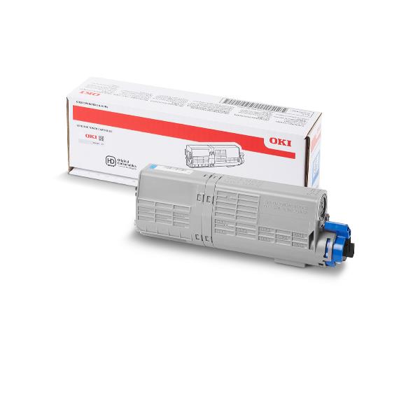 OKI - Ciano - originale - cartuccia toner - per OKI MC563dn, MC563dnw; C542dn