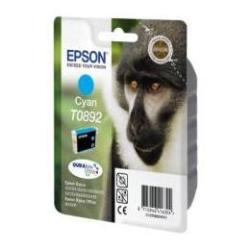 Epson T0892 - 3.5 ml - ciano - originale - blister con radiofrequenza / allarme acustico - cartuccia d'inchiostro - per Stylus S21, SX105, SX110, SX115, SX210, SX215, SX400, SX410, SX415; Stylus Office BX300