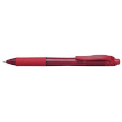 Pentel EnerGel X - Penna a sfera - rosso - inchiostro gel - 1 mm - medio - retrattile