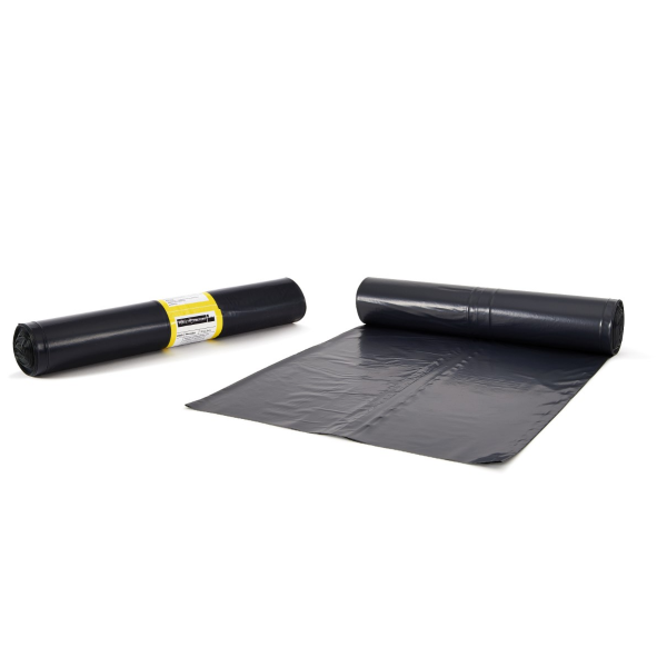 Perfetto Factory Hercules - Sacchetto per rifiuti - 130 L - nero - pacco da 10