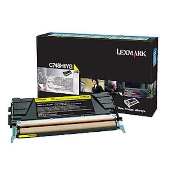 Lexmark - Alta resa - giallo - originale - cartuccia toner LCCP, LRP - per Lexmark C748de, C748dte, C748e