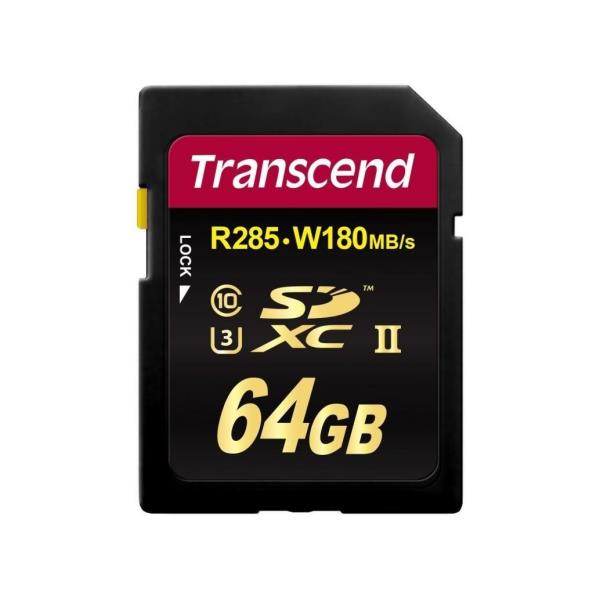 Transcend 700S - Scheda di memoria flash - 64 GB - Video Class V90 / UHS-II U3 / Class10 - UHS-II SDXC