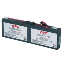 APC Replacement Battery Cartridge #18 - Batteria UPS - 1 batteria x - Piombo - nero - per P/N: AP1250RM, PS450, SC1500, SC250RM1U, SC250RMI1U, SC450R1X542, SC450RM1U, SC450RMI1U