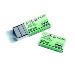 Lebez - Punti metallici - 23/13 - 11.5 x 13 mm - zincato - pacco da 1000
