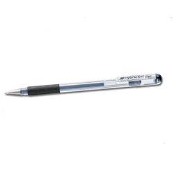 Pentel Hybrid Gel Grip - Penna a sfera - permanente - argento - inchiostro gel - 0.8 mm - fine