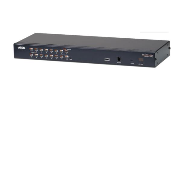 ALTUSEN KH1516A - Switch KVM - CAT5 - 16 x KVM port(s) - 1 utente locale - montabile su rack