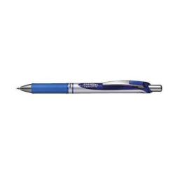 Pentel EnerGel XM Klick - Penna a sfera - blu - inchiostro gel - 0.7 mm - medio - retrattile