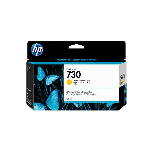 HP 730 - 130 ml - giallo - originale - DesignJet - cartuccia d'inchiostro - per DesignJet T1700, T1700 PostScript, T1700dr, T1700dr PostScript