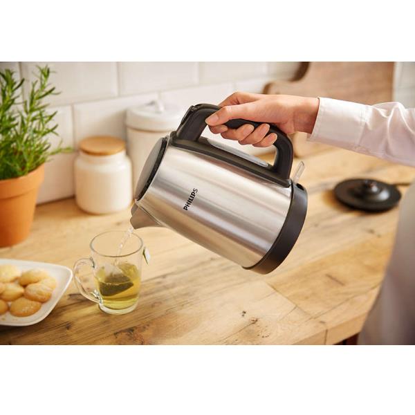 Philips Daily Collection HD9350 - Bollitore - 1.7 litri - 2.2 kW - acciaio inossidabile