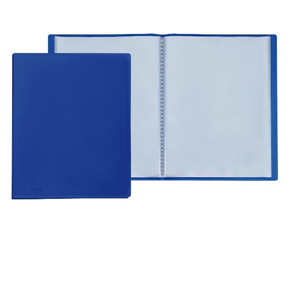 Favorit - Porta listini - 20 compartimenti - per 220 x 300 mm - blu scuro