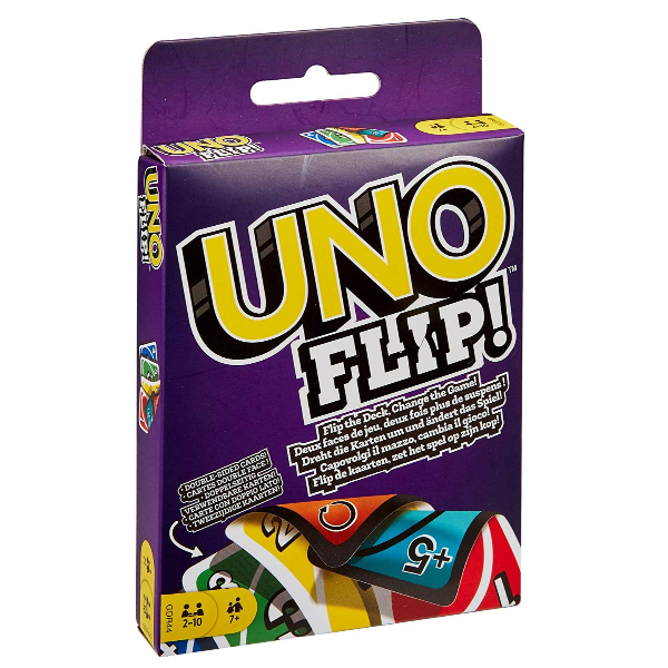 Mattel UNO - UNO Flip - gioco di carte