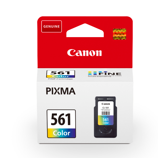 Canon CL-561 - Colore (ciano, magenta, giallo) - originale - cartuccia d'inchiostro - per PIXMA TS5350, TS5351, TS5352, TS5353, TS7450, TS7451