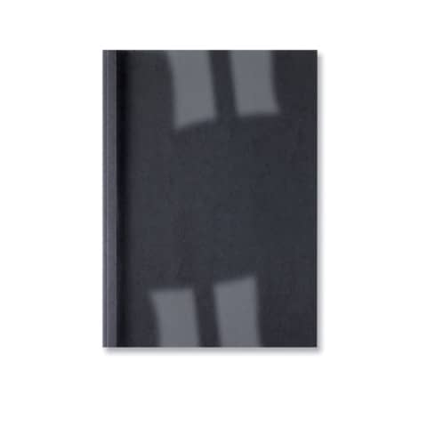 GBC LeatherGrain - 1.5 mm - A4 (210 x 297 mm) - 15 fogli - 150 micron - nero - 240 g/m² - 100 pezzi copertina per rilegatura termica
