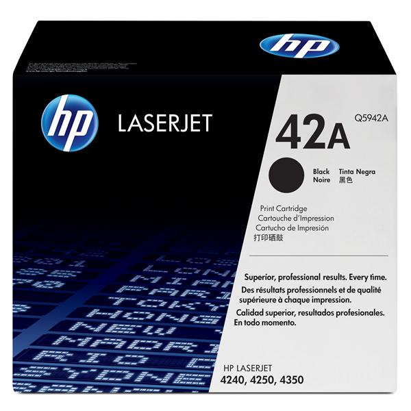 HP 42A - Nero - originale - LaserJet - cartuccia toner (Q5942A) - per LaserJet 4240, 4250, 4350