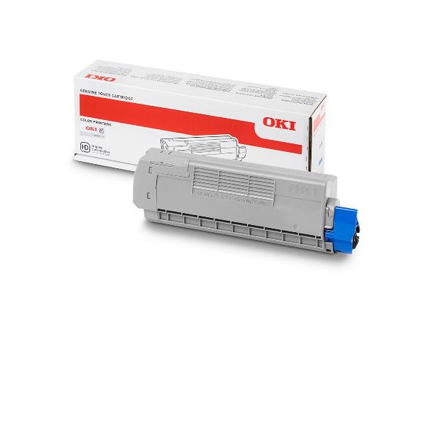 OKI - Ciano - originale - cartuccia toner - per C612dn, 612n