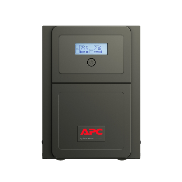 APC Easy UPS SMV SMV1500CAI - UPS - 220/230/240 V c.a. V - 1050 Watt - 1500 VA - 2 batteria x - 10 Ah - RS-232, USB - connettori di uscita 6